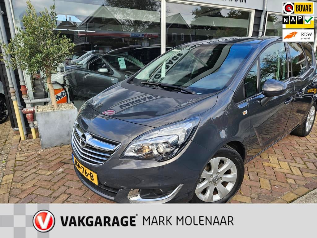 Opel MERIVA 1.4 Turbo Cosmo, Auto's, Euro 6, 4 cilinders, 14 km/l, Bedrijf