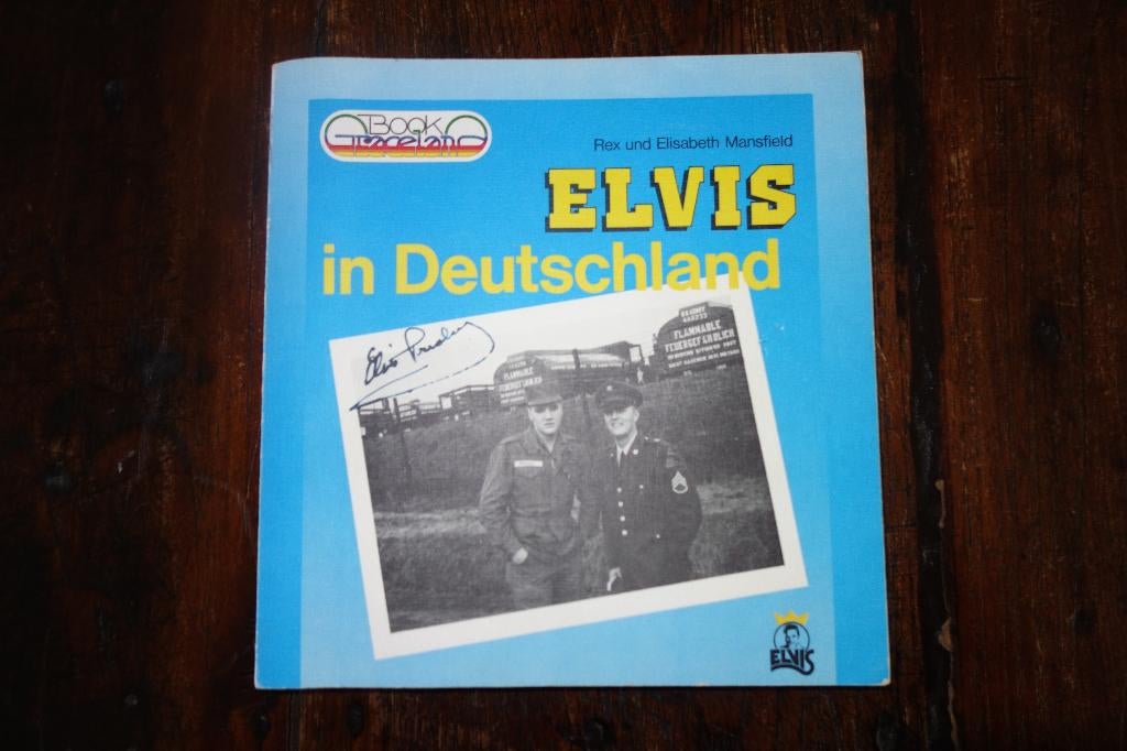 Elvis Presley boek Elvis in Deutschland, Ophalen of Verzenden, Zo goed als nieuw, Boek, Tijdschrift of Artikel