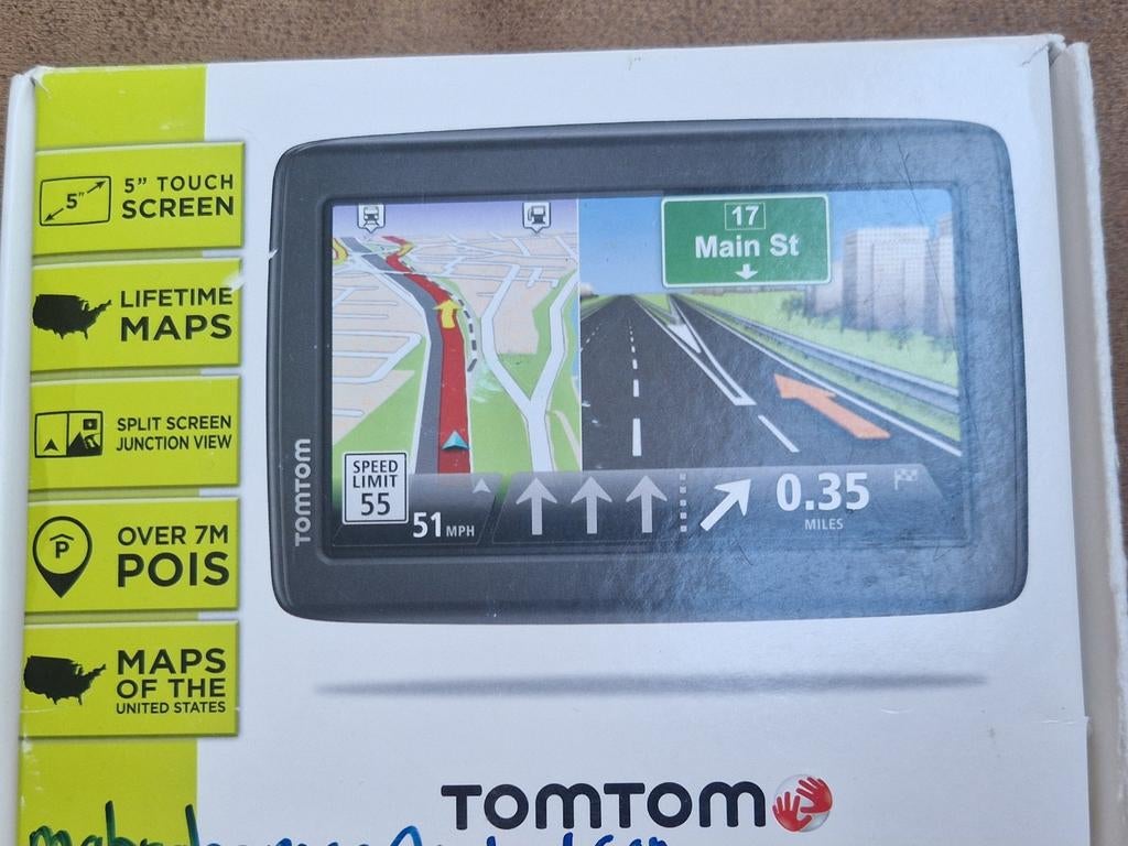 TOMTOM - Verenigde Staten (lifetime updates) + Europa, Auto diversen, Autonavigatie, Ophalen of Verzenden