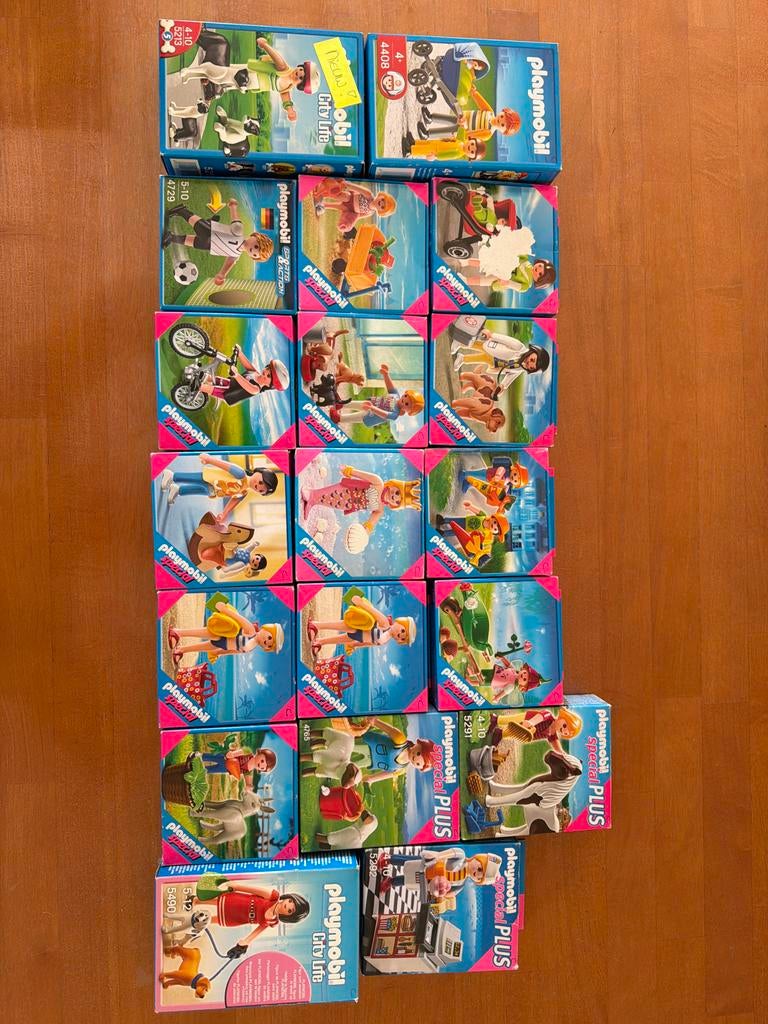 Playmobil 19 Playmobil doosjes, Ophalen of Verzenden, Zo goed als nieuw, Los playmobil