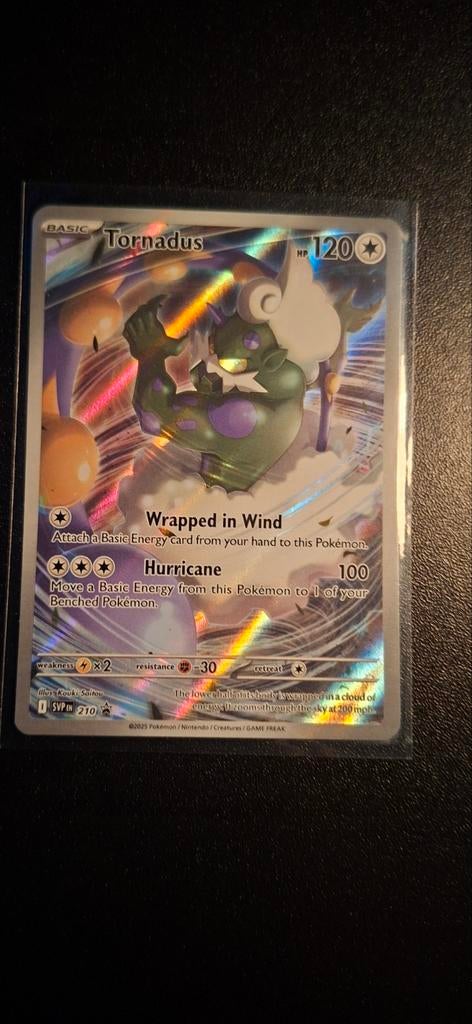 Tornadus, Ophalen of Verzenden, Zo goed als nieuw, Losse kaart, Foil