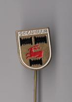 Voetbal SC Cambuur logo speldje, Gebruikt, Niet vindbaar, Niet vindbaar, Speldje of Pin