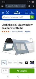 Een mooie tentluifel maar een zomer gebruikt ., Caravans en Kamperen, Tenten, Ophalen, Zo goed als nieuw