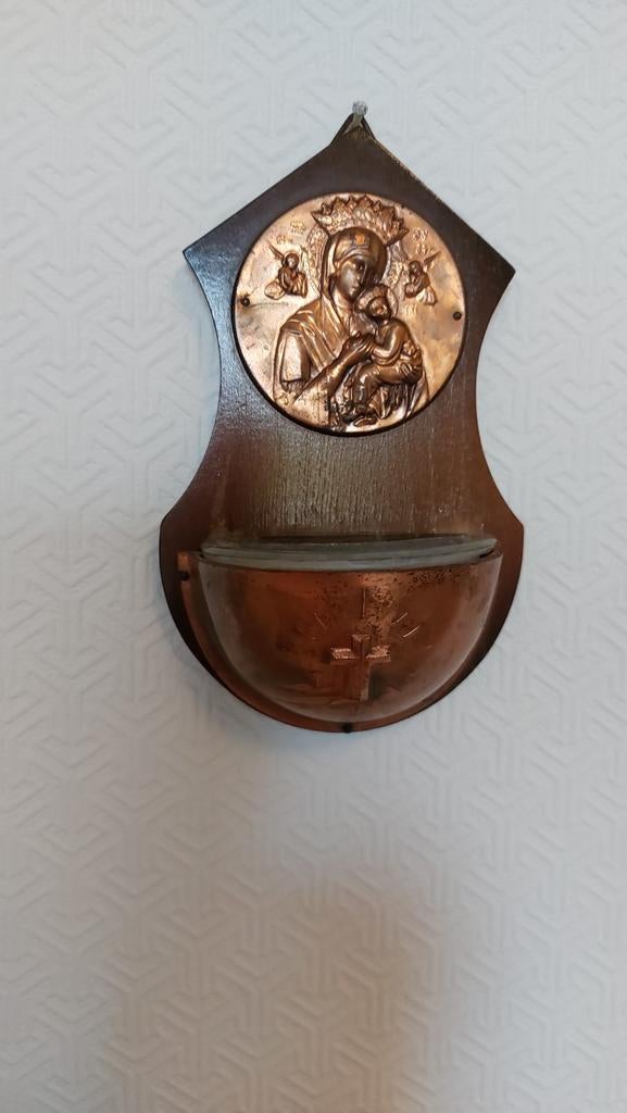 Wijwaterbakje, Antiek en Kunst, Antiek | Religie, Ophalen of Verzenden
