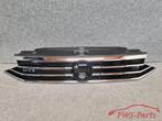 VOLKSWAGEN PASSAT B8 3G0 GTE FACELIFT GRILL ORIGINEEL, Gebruikt, -, -, Ophalen of Verzenden