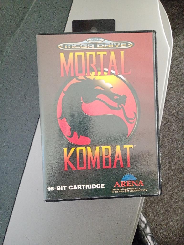 Mortal Kombat Sega Mega Drive, Vechten, 1 speler, Ophalen of Verzenden, Zo goed als nieuw
