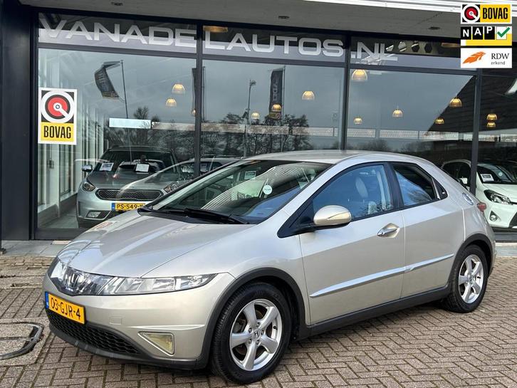 Honda Civic 1.4 Sport 5Drs Clima LM-Velgen Licht-Regensensor, Auto's, Honda, Bedrijf, Te koop, Civic, ABS, Airbags, Airconditioning