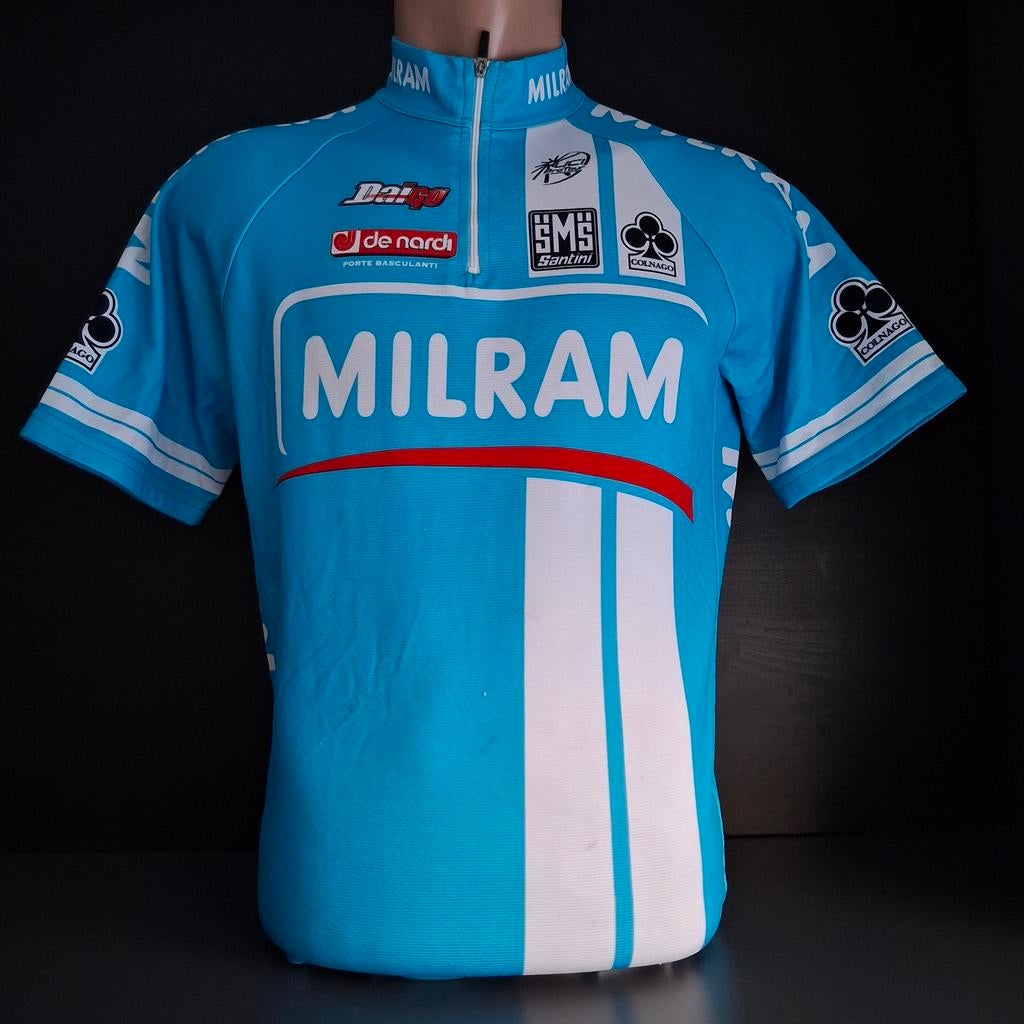 Koerstrui Milram gedragen door Erik Zabel wielershirt, Ophalen of Verzenden, Zo goed als nieuw, Bovenkleding