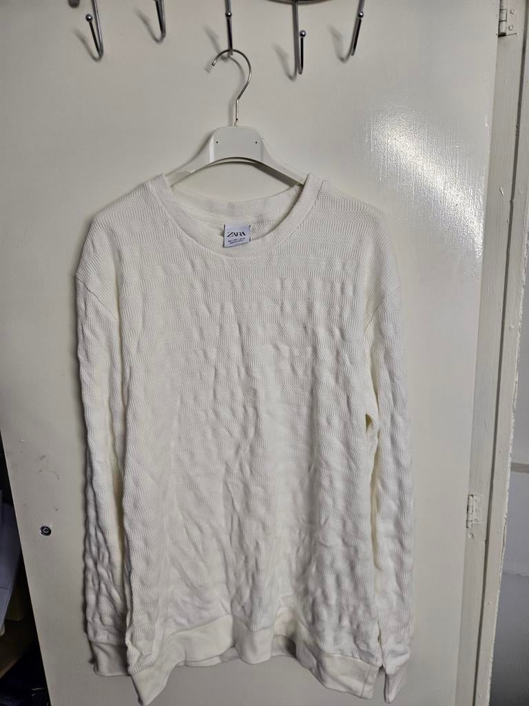 ZARA Witte Trui Maat L, Ophalen of Verzenden, Nieuw, Wit