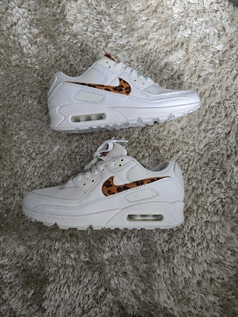 Nike Air Max 90 Leopard origineel sneakers maat 40 zgan, Kleding | Dames, Nike Air Max 90, Wit, Ophalen of Verzenden, Sneakers of Gympen