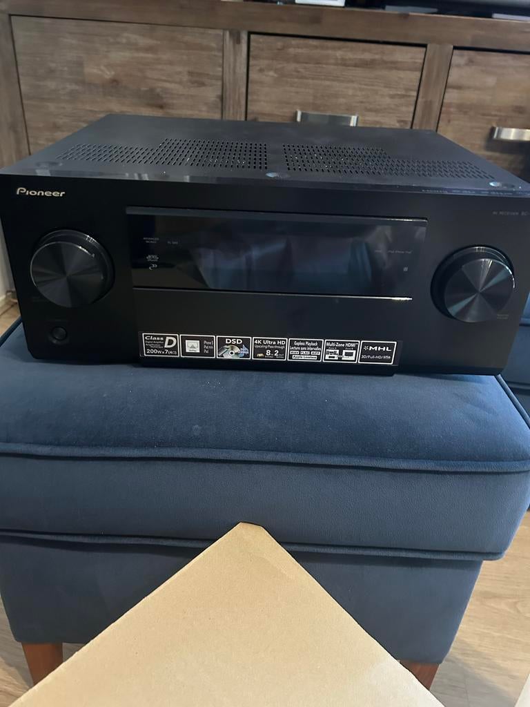 Pioneer SC-1223 Dolby Surround Versterker, Gebruikt, Ophalen of Verzenden, Pioneer, 120 watt of meer