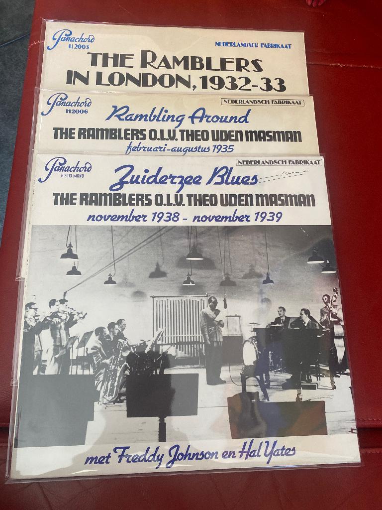 The Ramblers 1932-1939 : Panachord Label ( 3 lp vinyl), Cd's en Dvd's, Vinyl | Jazz en Blues, 1960 tot 1980, Gebruikt, Ophalen of Verzenden