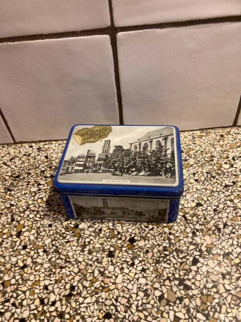 Zwolle oud blikje, Verzamelen, Blikken, Ophalen of Verzenden, Zo goed als nieuw, Overige