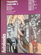 Triumph 2000 MK 2 Owners Workshop Manual Kenneth Ball, Ophalen of Verzenden, Gelezen, Overige merken