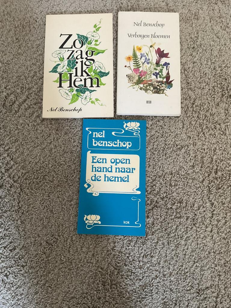 3 gedichten boeken van Nel Benschop, Ophalen of Verzenden, Zo goed als nieuw, Eén auteur