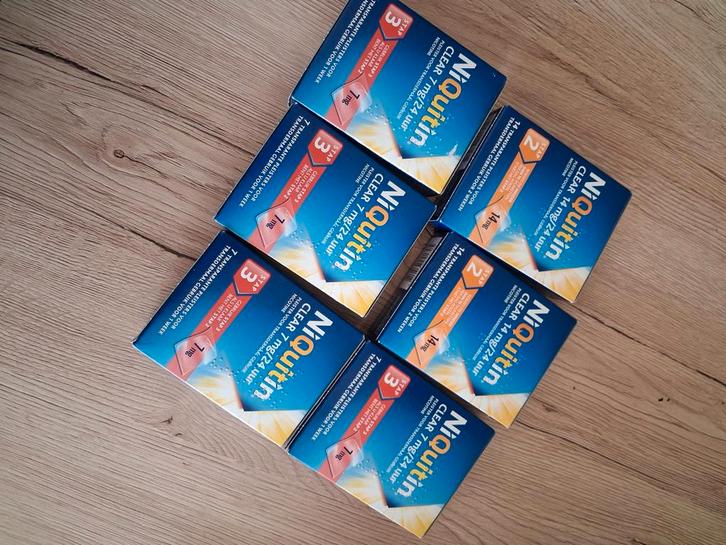 NiQuitin nicotinepleisters, Sport en Fitness, Gezondheidsproducten en Wellness, Nieuw, Overige typen, Ophalen of Verzenden