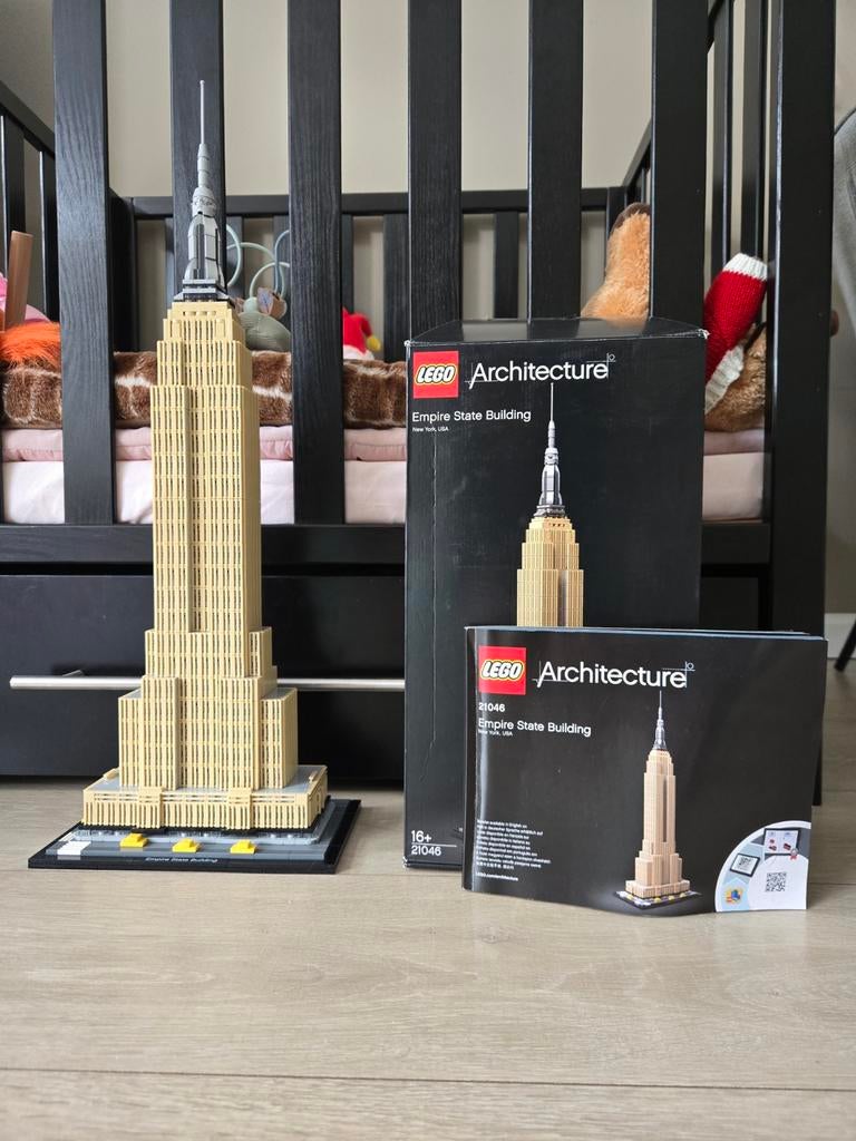 Lego Architecture 21046 Empire State Building, New York, Lego, Compleet, Architecture, Ophalen of Verzenden