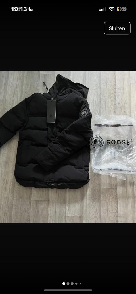 Canada goose, Ophalen of Verzenden, Zo goed als nieuw, Zwart