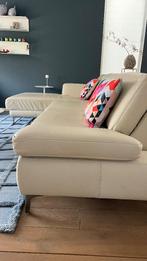 Lederen driezits (lounge)bank, Huis en Inrichting, Banken | Bankstellen, Ophalen, 250 tot 300 cm, Hoekbank, Driepersoons