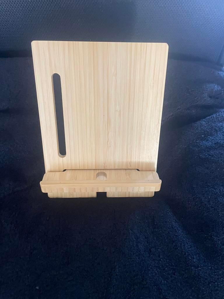 Handige houten Boeken Leesstander met 2 Standen, Ophalen of Verzenden, Zo goed als nieuw, Hout