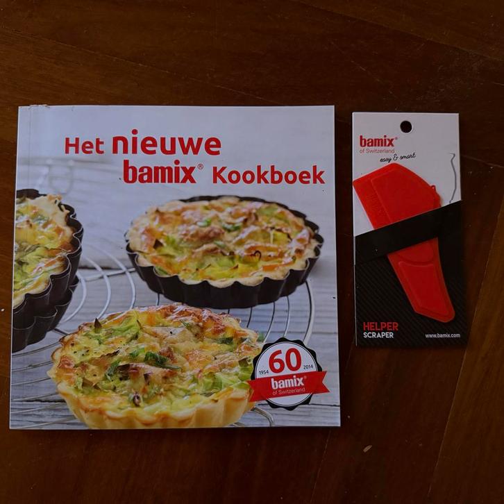 Bamix kookboek en schraper voor maalmolen, Boeken, Kookboeken, Nieuw, Overige typen, Overige gebieden, Ophalen of Verzenden