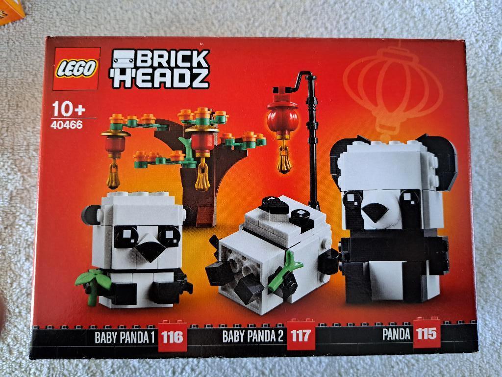 Lego Panda's voor Chinees nieuwjaar, Kinderen en Baby's, Speelgoed | Duplo en Lego, Ophalen of Verzenden, Nieuw, Complete set