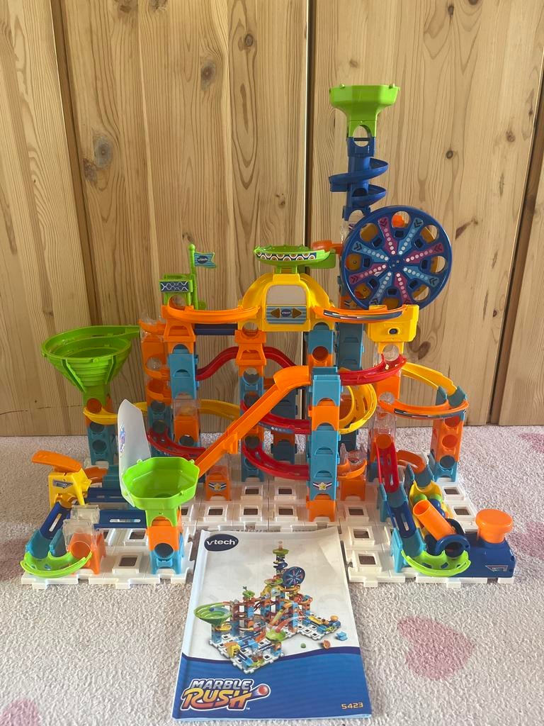 Vtech Marble Rush Ultimate Set XL100E Knikkerbaan, Kinderen en Baby's, Speelgoed | Vtech, Ophalen, Zo goed als nieuw
