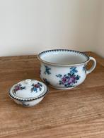 Antiek porseleinen chambre pot set, Ophalen of Verzenden