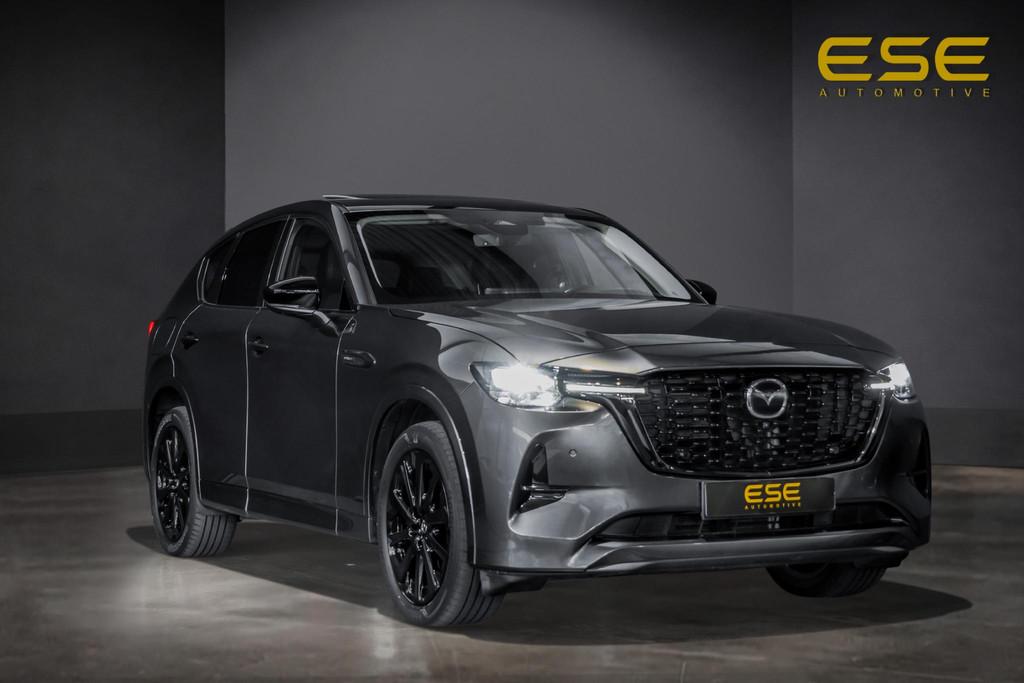 Mazda CX-60 2.5 e-SkyActiv PHEV Homura | Panorama | Bose | 3, Auto's, Mazda, Automaat, Gebruikt, 4 cilinders, Bedrijf