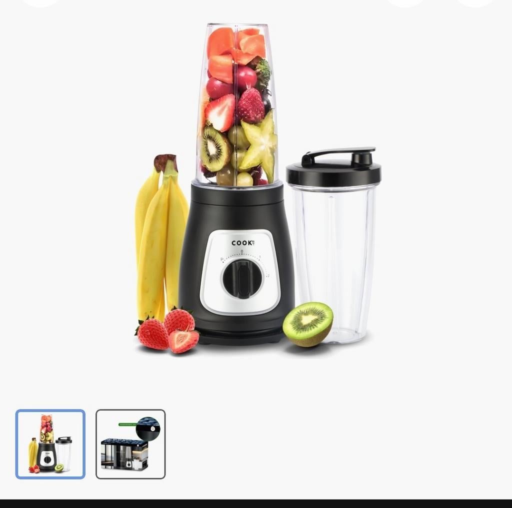 Cook Smoothie Maker Pro 350W, Ophalen of Verzenden, Nieuw, Blender