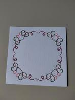 Opleg kaart - borduur  - 66, Ophalen of Verzenden, Nieuw, Overige thema's