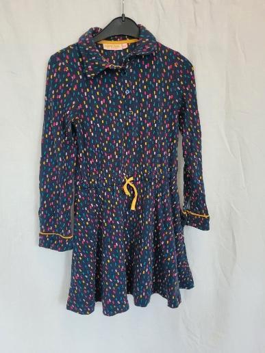 Vrolijke jurk mt 122 merk Someone, Kinderen en Baby's, Kinderkleding | Maat 122, Zo goed als nieuw, Meisje, Jurk of Rok, Ophalen of Verzenden