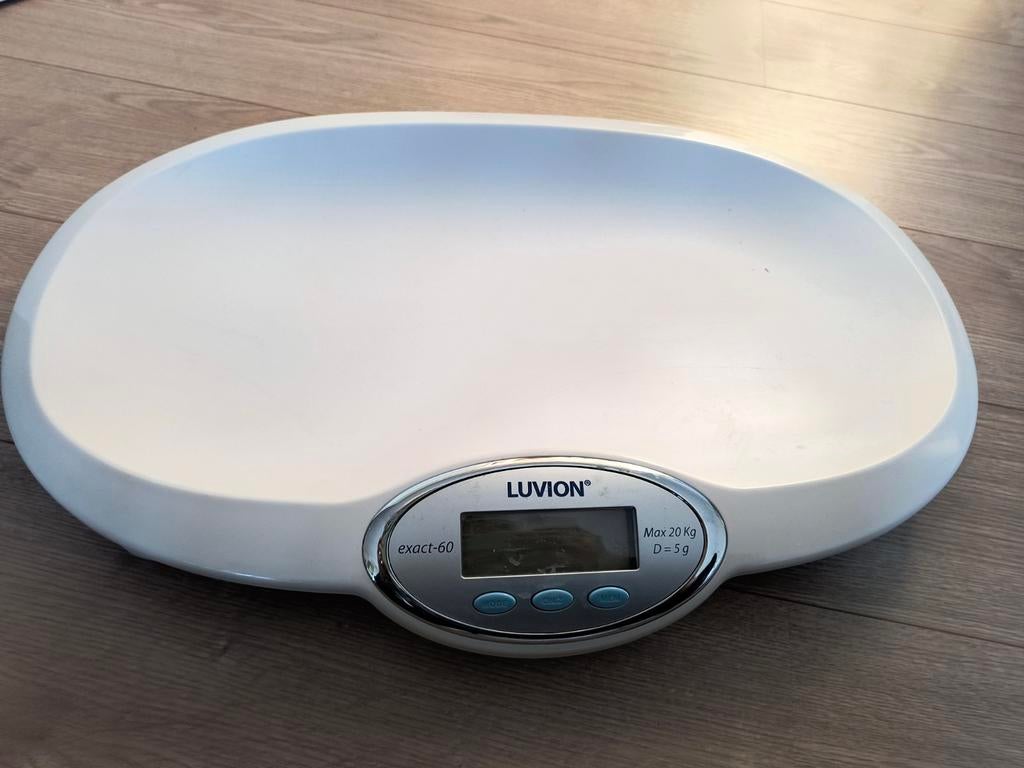 Luvion Exact-60 Digitale Babyweegschaal - Max 20kg, Ophalen of Verzenden, Overige typen, Fijner dan 1 gram, Digitaal
