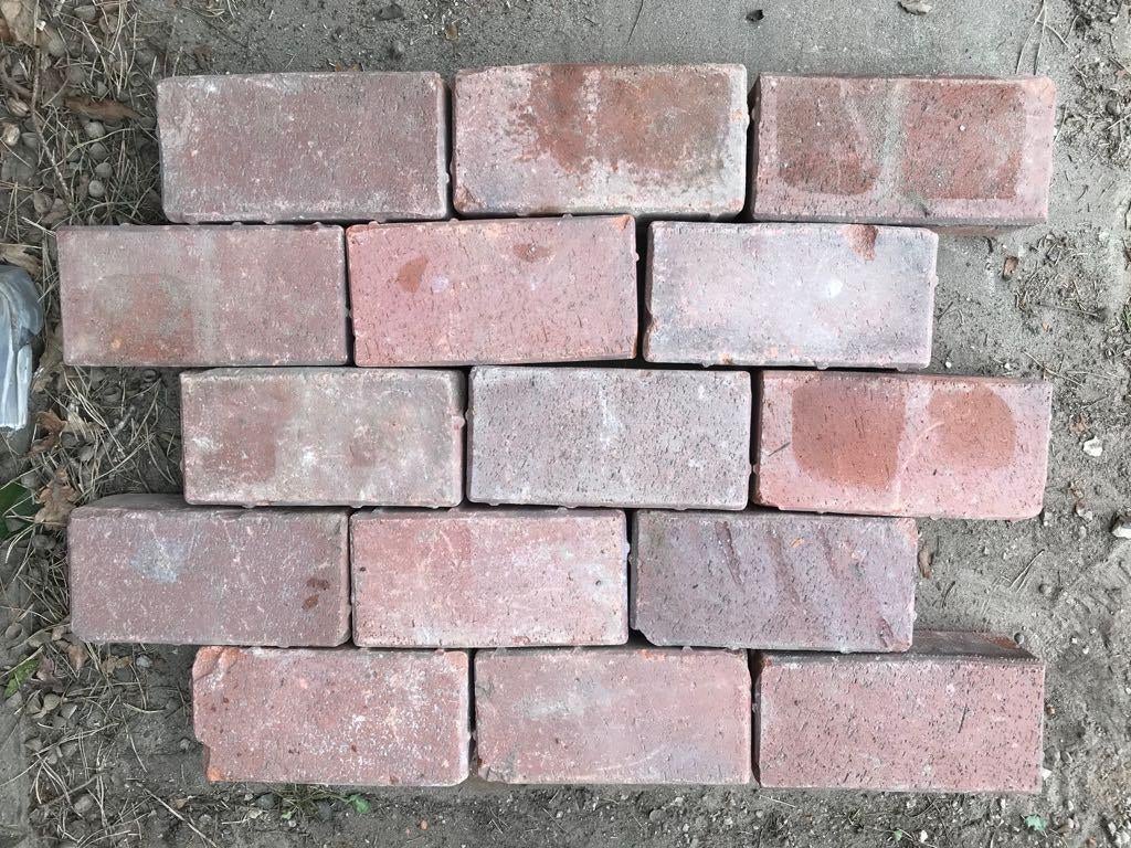 10-duimers / gebakken klinkers / Keiformaat, Tuin en Terras, Ophalen, Overige materialen, Gebruikt, Klinkers
