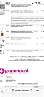 Fonteinmeubel toilet 40x22cm met wastafel, Ophalen, Nieuw, Toilet