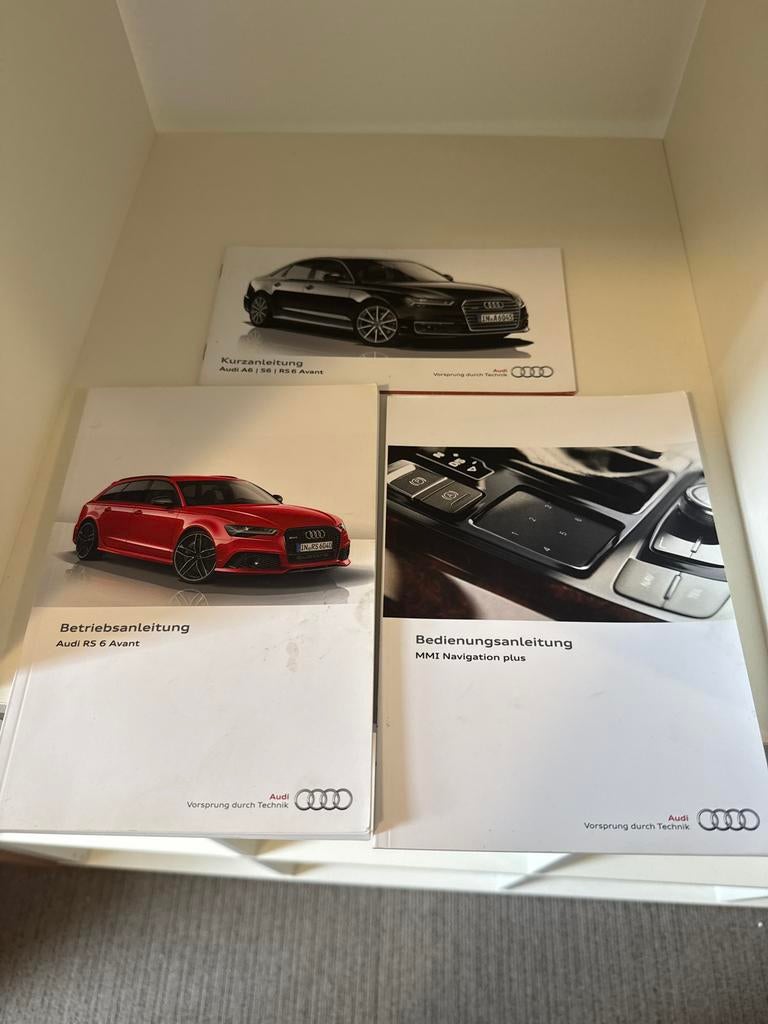 Audi handleidingen A6, S6, RS6 Avant, MMI Navigation plus, Auto diversen, Ophalen