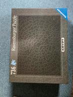 Ravensburger KRYPT Zwarte Legpuzzel 736 Stukjes, Ophalen of Verzenden, 500 t/m 1500 stukjes, Zo goed als nieuw, Legpuzzel