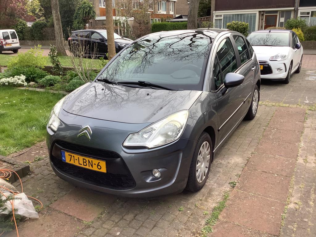 Citroën C3 1.4 VTI 2010 Grijs in goede staat, Auto's, Voorwielaandrijving, 40 €/maand, 4 cilinders, Handgeschakeld