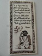 Tegeltje ik ga slapen, met meisje, Ophalen of Verzenden, Zo goed als nieuw