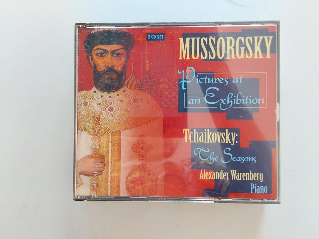 Mussorgsky + Tchaikovsky   2 CD-box, Ophalen of Verzenden, Zo goed als nieuw, Klassiek, Boxset