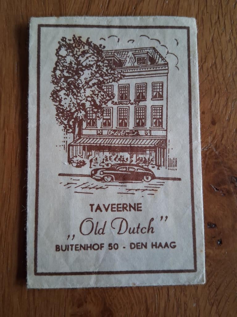 Suikerzakje #428 Old Dutch Den Haag, Verzamelen, Verzenden, Nederland