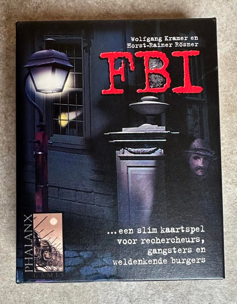 FBI kaartspel, Drie of vier spelers, Ophalen of Verzenden, Nieuw