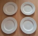 4 Jamie Oliver ontbijtborden Waves, Ophalen, Zo goed als nieuw, Porselein, Bord(en)