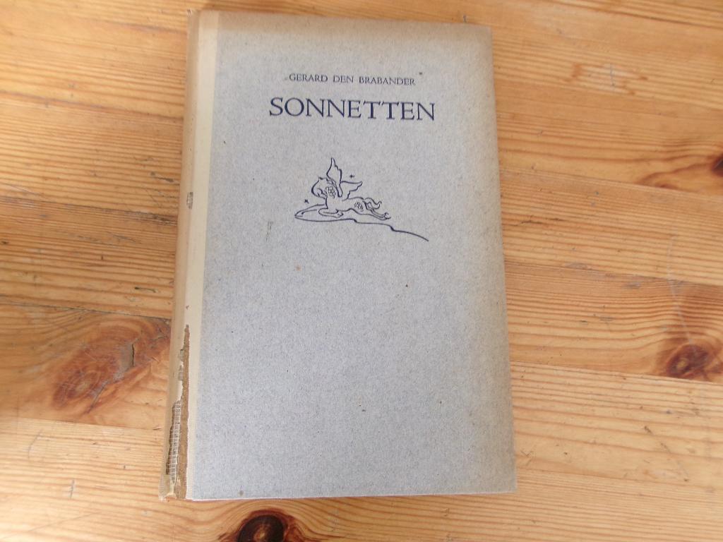 Gerard den Brabander - Sonnetten, Ophalen of Verzenden, Gelezen