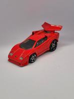 Hot Wheels Lamborghini Countach - Rood Diecast Model, Hobby en Vrije tijd, Modelauto's | Overige schalen, Ophalen of Verzenden