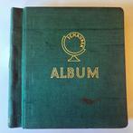 Oud postzegelalbum groen Schaubek, Ophalen of Verzenden, Verzamelalbum
