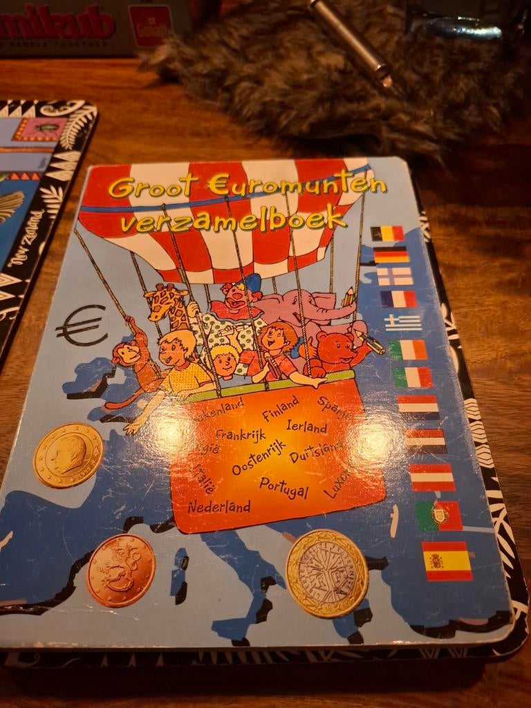 Groot Euromunten verzamelboek, Ophalen of Verzenden