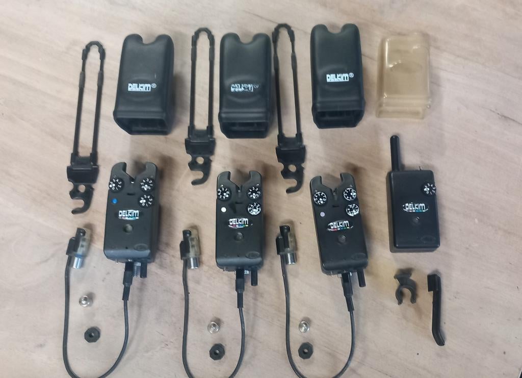 Delkims TXI plus 3 +1  nitelite pro en doucarp, Ophalen of Verzenden, Zo goed als nieuw, Complete set