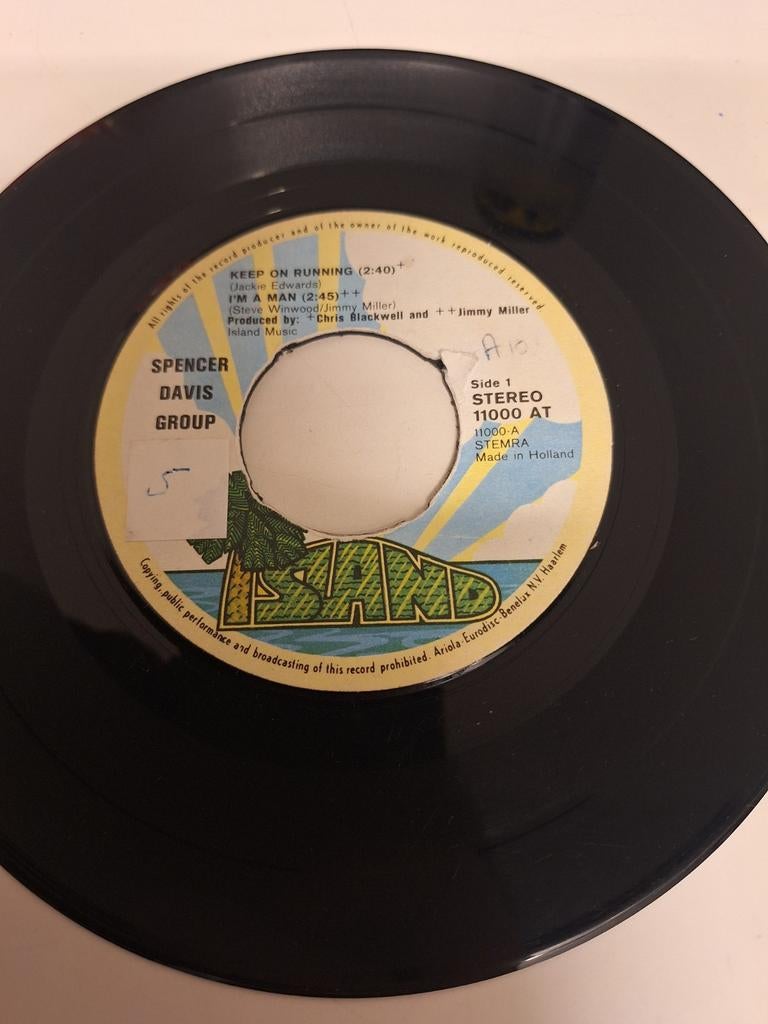 Spencer Davis Group - EP SINGLE, 60's., Cd's en Dvd's, Vinyl | Rock, Verzenden, Overige formaten, Poprock