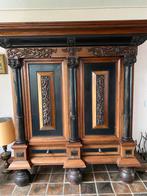 Antieke kast 1880-1900, Huis en Inrichting, Ophalen, Gebruikt, 50 tot 75 cm, 150 tot 200 cm